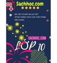 Tải Bài tập có đáp án chi tiết về bất đẳng thức của thầy phạm kim chung