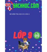 Tải Đề kiểm tra học kì 2 hóa 9