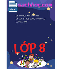 Tải Đề thi học kì 1 môn Vật lý lớp 8 THCS Long Thành có lời giải hay