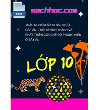 Tải Trắc Nghiệm Sử 10 Bài 10 Có Đáp Án- Thời Kì Hình Thành Và Phát Triển Của Chế Độ Phong Kiến Ở Tây Âu