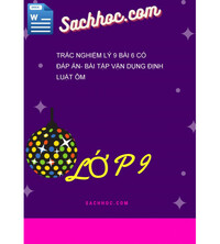 Tải Trắc Nghiệm Lý 9 Bài 6 Có Đáp Án- Bài Tập Vận Dụng Định Luật Ôm