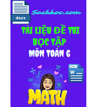 Tải Đề thi học kì 1 môn Toán lớp 6 - Đề 11