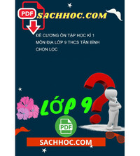 Tải Đề cương ôn tập học kì 1 môn Địa lớp 9 THCS Tân Bình chọn lọc