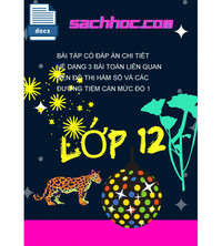 Tải Bài tập có đáp án chi tiết về dạng 3 bài toán liên quan đến đồ thị hàm số và các đường tiệm cận mức độ 1