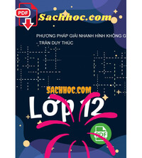 Tải Phương pháp giải nhanh hình không gian - Trần Duy Thúc