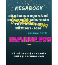 Tải Megabook - bộ đề minh họa và chính thức môn toán THPT Quốc Gia năm 2017-2020
