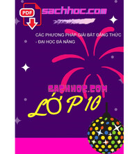 Tải Các phương pháp giải bất đẳng thức - Đại học Đà Nẵng