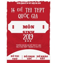 Tải 14 đề thi THPT Quốc Gia môn Sinh 2019