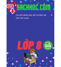 Tải Tài Liệu Môn Văn, Đề Cương Ôn Tập Lớp 8 HK2