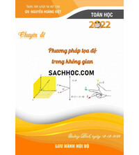 Tải Chuyên đề phương pháp tọa độ trong không gian 2022-2023 - Nguyễn Hoàng Việt