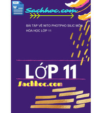 Tải Bài tập về nito photpho silic môn hóa học lớp 11