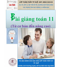 Tải Bài giảng Toán 11 từ cơ bản đến nâng cao