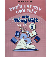 Tải Phiếu bài tập cuối tuần tiếng việt 2 cả năm - Cánh diều