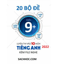 Tải 20 Bộ đề luyện thi vào 10 môn tiếng anh năm 2022 - kèm audio