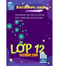 Tải Chuyên Đề- Hóa Học Và Vấn Đề Phát Triển Kinh Tế Xã Hội Môi Trường