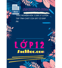 Tải Trắc Nghiệm Hóa 12 Bài 37 Luyện Tập Tính Chất Của Sắt Có Đáp Án