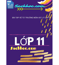 Tải Bài tập về từ trường môn vật lý lớp 11