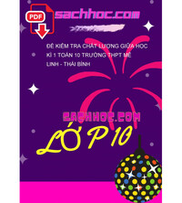 Tải Đề kiểm tra chất lượng giữa học kì 1 Toán 10 trường THPT Mê Linh - Thái Bình