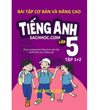 Tải Bài tập cơ bản và nâng cao tiếng anh lớp 5 tập 1,2 - Chương trình mới