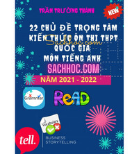 Tải 22 chủ đề trọng tâm kiến thức ôn thi THPT Quốc Gia 2021 - 2022 môn tiếng anh