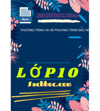 Tải Phương trình và hệ phương trình bậc nhất nhiều ẩn