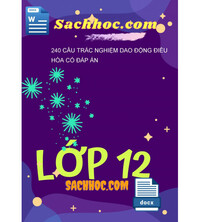 Tải 240 Câu Trắc Nghiệm Dao Động Điều Hòa Có Đáp Án