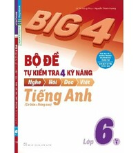 Tải Big 4 Bộ Đề Tự Kiểm Tra 4 Kỹ Năng Tiếng Anh 6 tập 1 tập 2
