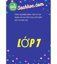 Tải Trắc Nghiệm Sinh 7 Bài 24- Đa Dạng Và Vai Trò Của Lớp Giáp Sát Có Đáp Án