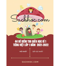 Tải 44 đề kiểm tra giữa học kì 1 tiếng việt lớp 1 năm 2021-2022