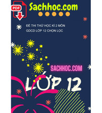 Tải Đề thi thử học kì 2 môn GDCD lớp 12 chọn lọc