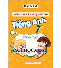 Tải Ngữ pháp và bài tập bổ trợ tiếng anh 7 toàn tập