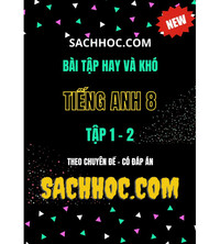 Tải Bài tập hay và khó tiếng anh 8 theo chuyên đề tập 1-2
