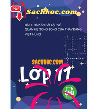 Tải Bài 1. Đáp án bài tập về quan hệ song song của thầy Đặng Việt Hùng