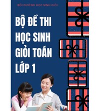 Tải Bộ đề thi học sinh giỏi toán lớp 1 (cực chất)
