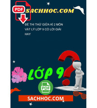 Tải Đề thi thử giữa kì 2 môn Vật lý lớp 9 có lời giải hay