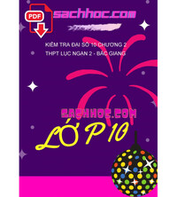 Tải Kiểm tra Đại số 10 chương 2 THPT Lục Ngạn 2 - Bắc Giang