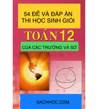 Tải 54 đề thi học sinh giỏi môn toán 12 của các trường và sở