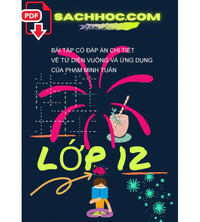 Tải Bài tập có đáp án chi tiết về tứ diện vuông và ứng dụng của Phạm Minh Tuấn