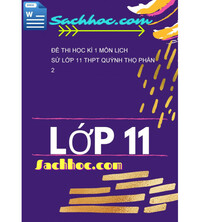 Tải Đề thi học kì 1 môn Lịch sử lớp 11 THPT Quỳnh Thọ Phần 2