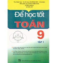 Tải Bộ Sách Để Học Tốt Toán 9 Tập 1, 2 - Lê Hồng Đức
