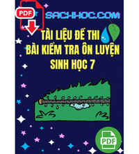 Tải Đề thi thử học kì 1 môn Sinh học lớp 7 năm 2020 - 2021 có đáp án