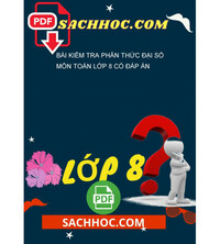 Tải Bài kiểm tra Phân thức Đại số môn Toán lớp 8 có đáp án