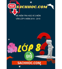 Tải Đề kiểm tra học kì 2 môn Văn lớp 8 năm 2018 - 2019