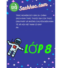 Tải Trắc Nghiệm Sử 8 Bài 29- Chính Sách Khai Thác Thuộc Địa Của Thực Dân Pháp Và Những Chuyển Biến Kinh Tế Xã Hội Việt Nam Có Đáp Án