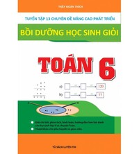 Tải 13 chuyên đề nâng cao phát triển bồi dưỡng học sinh giỏi toán 6