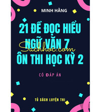 Tải 21 đề đọc hiểu ngữ văn 7 ôn thi học kỳ 2 có đáp án