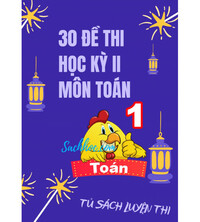 Tải 30 đề thi học kỳ 2 môn toán lớp 1 (mới nhất)