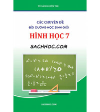 Tải Chuyên đề bồi dưỡng học sinh giỏi Hình học lớp 7