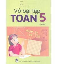 Tải Vở bài tập toán 5 tập 1,2