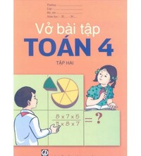 Tải Vở bài tập toán lớp 4 tập 2